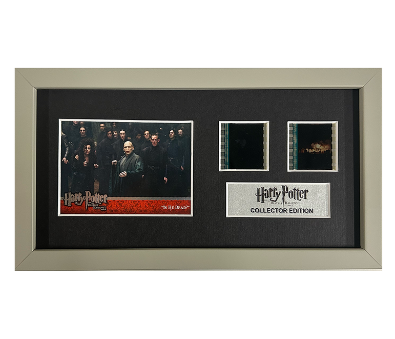 Harry Potter & Deathly Hallows Pt2 | 2 Cell with Original Trading Card Display