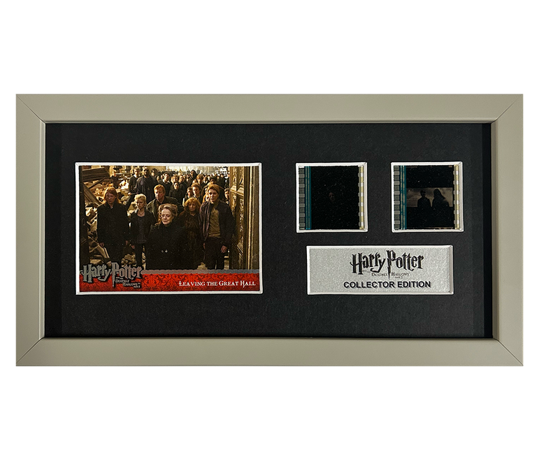 Harry Potter & Deathly Hallows Pt2 | 2 Cell with Original Trading Card Display