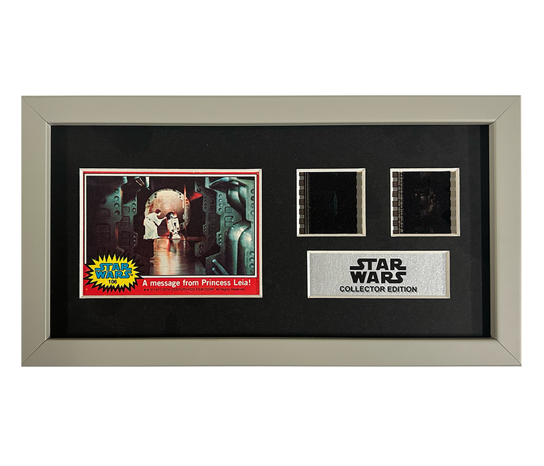 Star Wars EPIV | 2 Cell with Original Trading Card Display