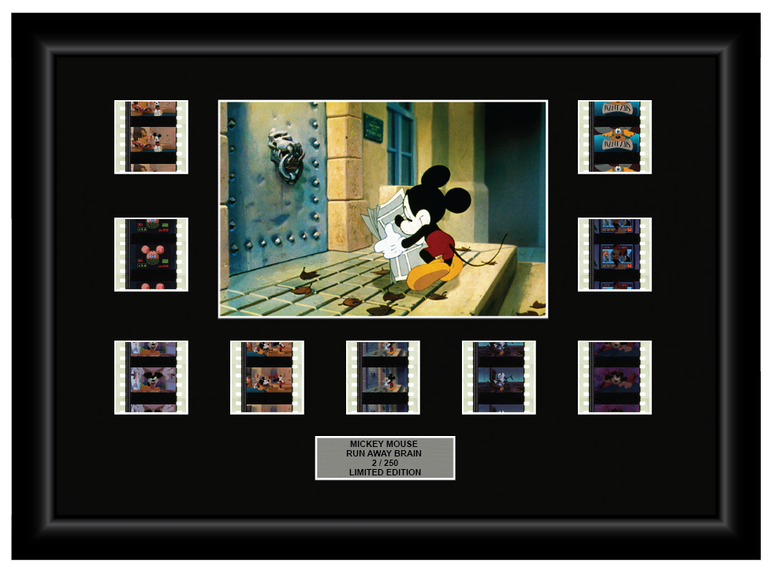 Mickey Mouse Run Away Brain (1995) - 9 Cell Display - ONLY 1 AT THIS PRICE