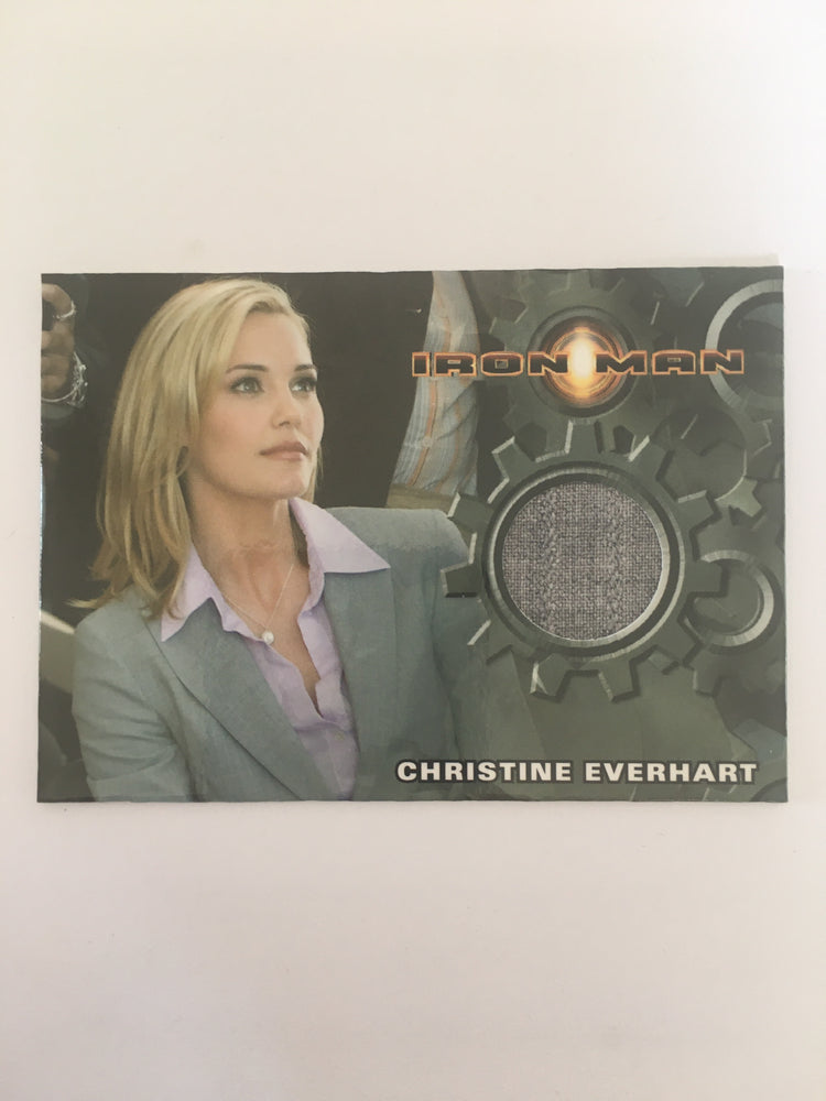 IRON MAN COSTUME (CHRISTINE EVERHART) - Limited & Rare Trading Card