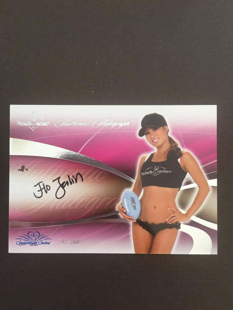Flo Jalin - Autographed Benchwarmer Trading Card (5)