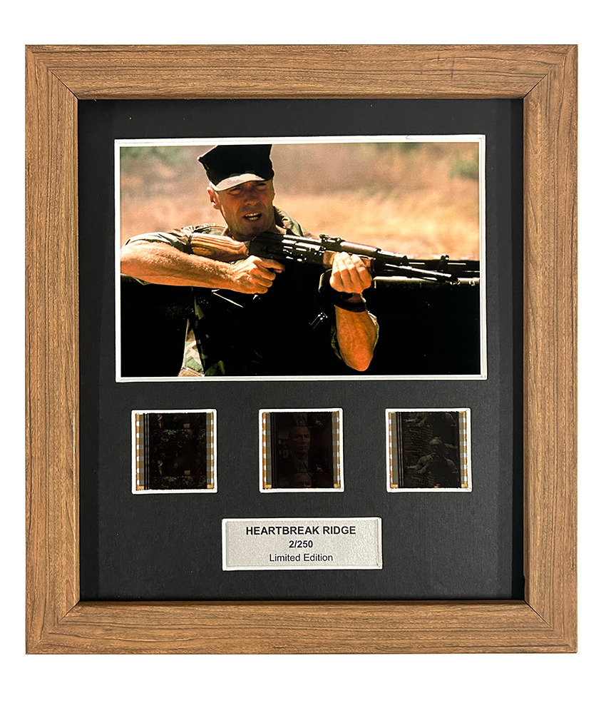 Heartbreak Ridge (1986) - 3 Cell Display - Clint Eastwood Collection