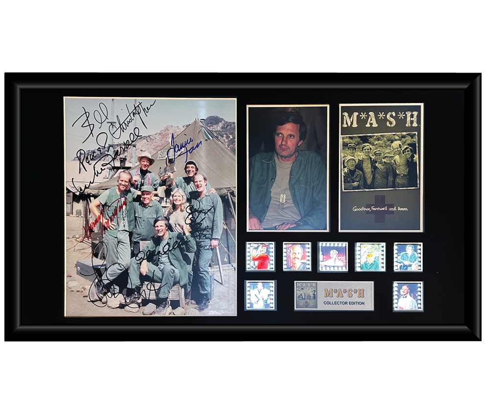 M*A*S*H (1972-1983) | Farewell Cast | Autographed Film Cell Display