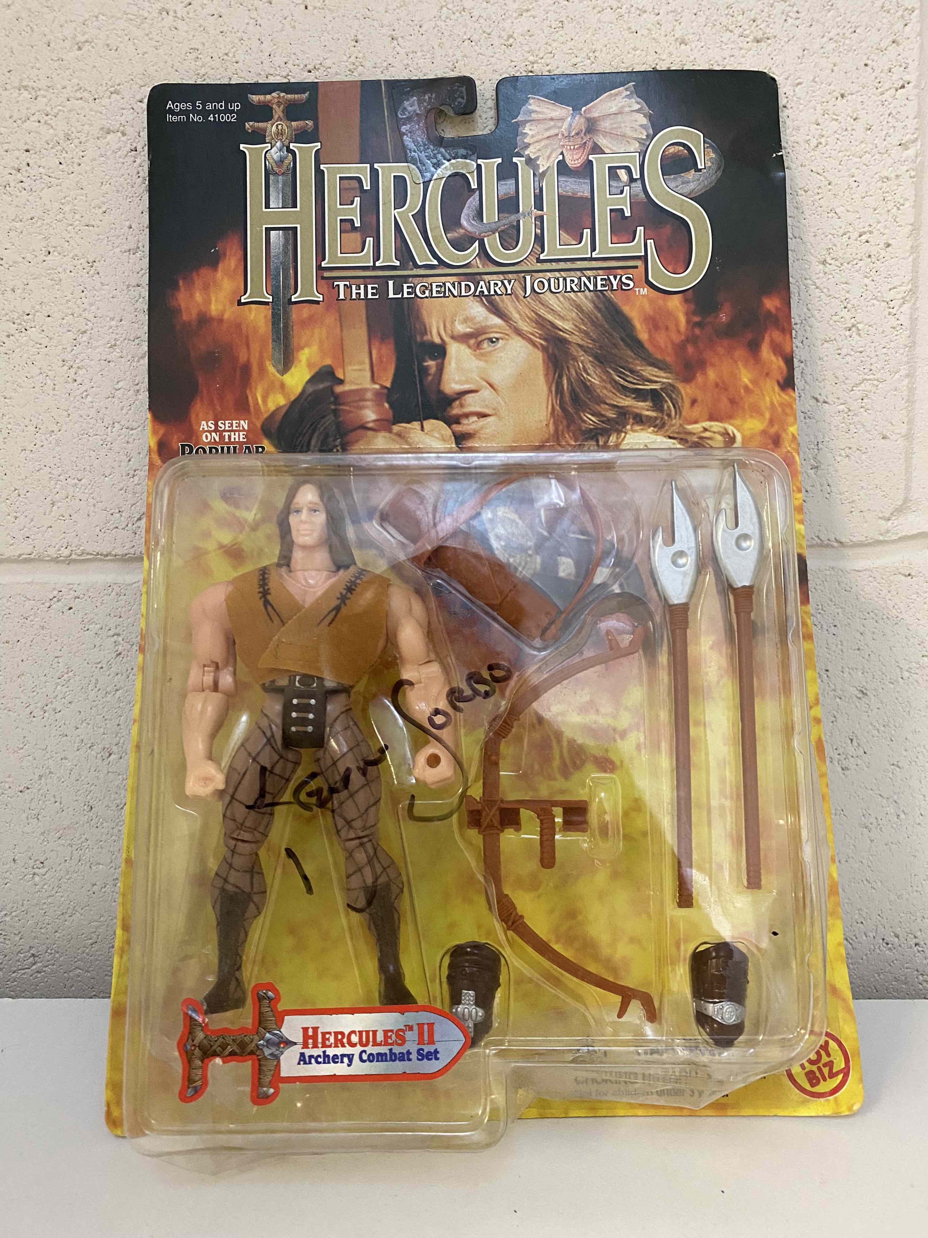 Hercules | Action Figure | Autographed | Never Opened