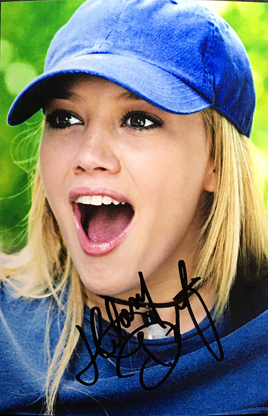 Hilary Duff | Autographed 6x4" | Auction