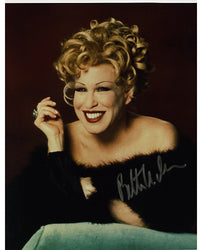 Bette Midler Autographed CD Music Display