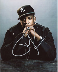 Jay Z Autographed CD Music Display