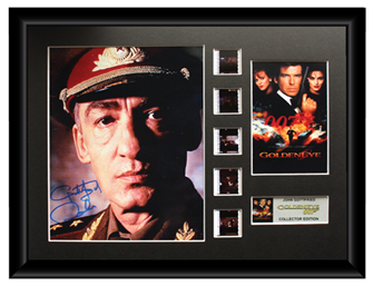 John Gottfried - Golden Eye Autographed Film Cell Display (1)
