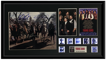 Young Guns (1988) - Autographed Film Cell Display
