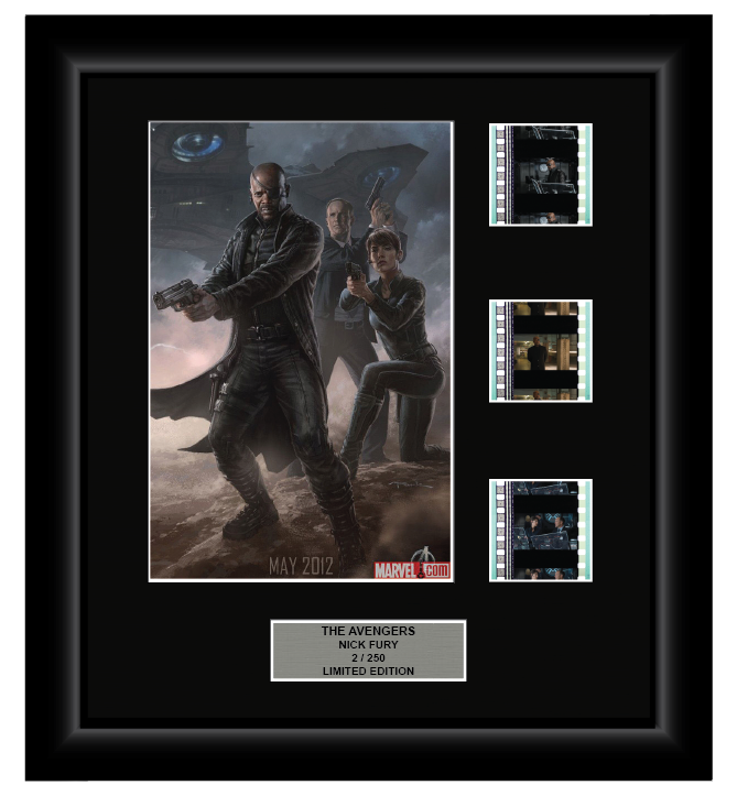 Avengers Nick Fury (2012) - 3 Cell Display