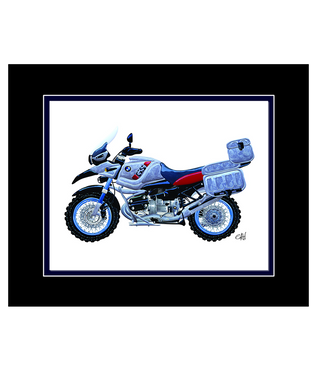BMW GS1200 Modern Motorcycle | 8x10 Art Photo by Gav Barbey