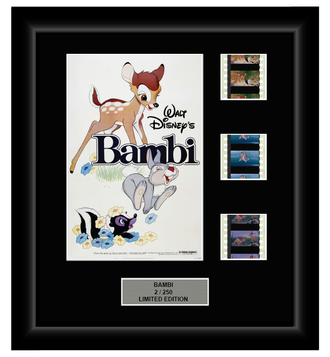 Bambi (1942) (Classic Disney) - 3 Cell Classic Display