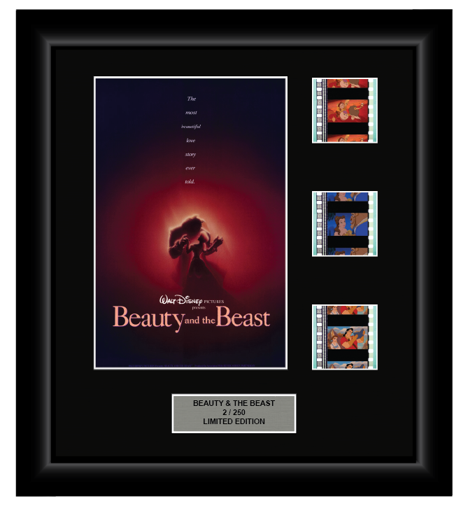 Beauty and the Beast (1991) - 3 Cell Display Film Display