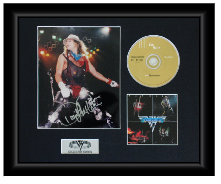 David Lee Roth | Autographed Music CD Display