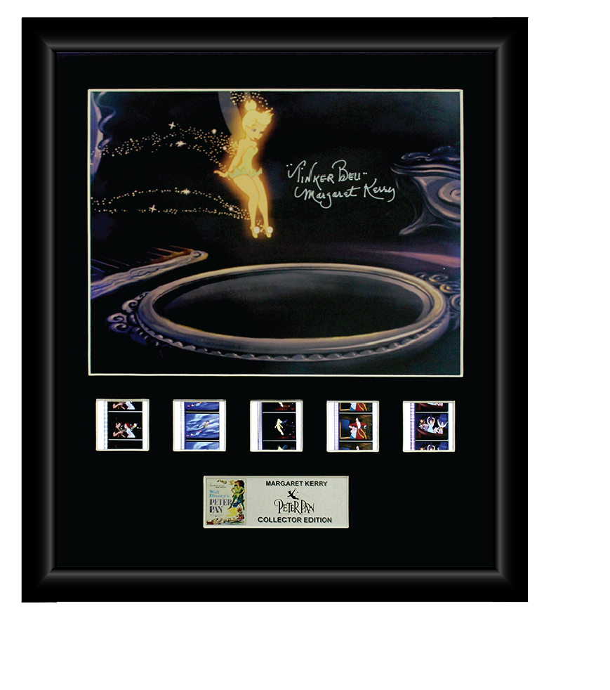 Peter Pan (Margaret Kerry) Autographed Film Cell Display