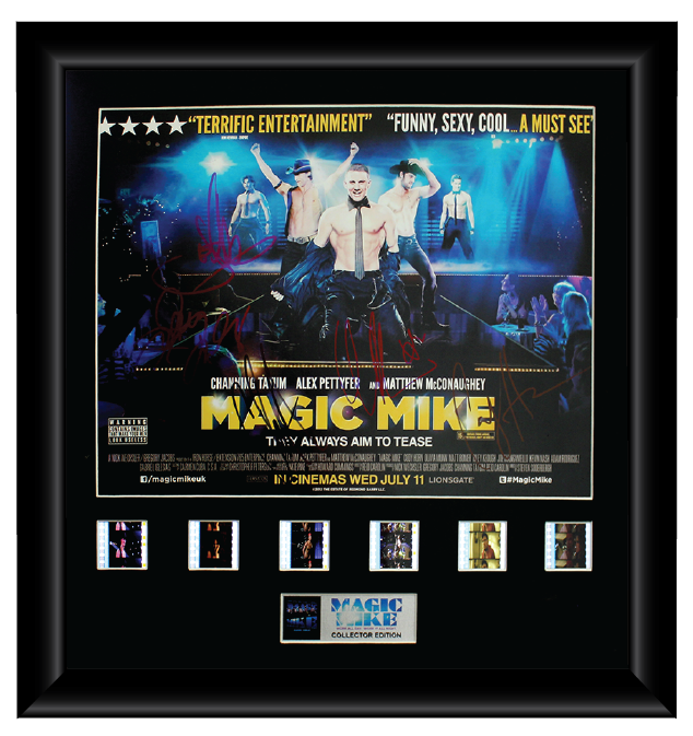 Magic Mike (2012) - Autographed Film Cell Display