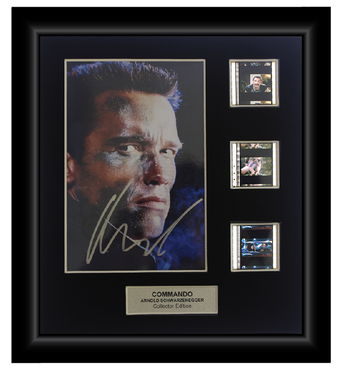 Commando (1995)  - 3 Cell Autographed Display