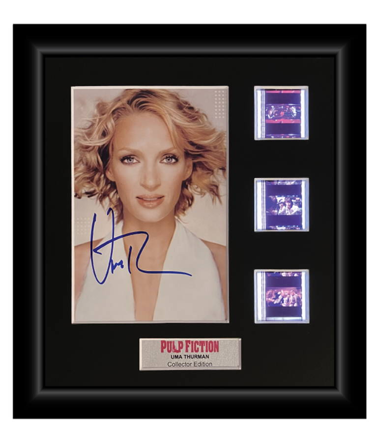 Pulp Fiction | 3 Cell Autographed Display
