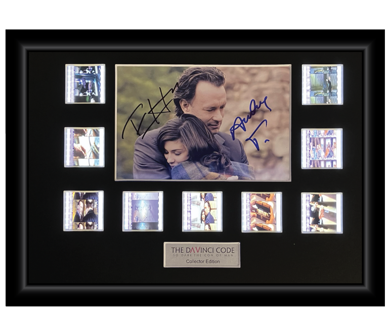 The Da Vinci Code (2006) | Autographed 9 Cell Display