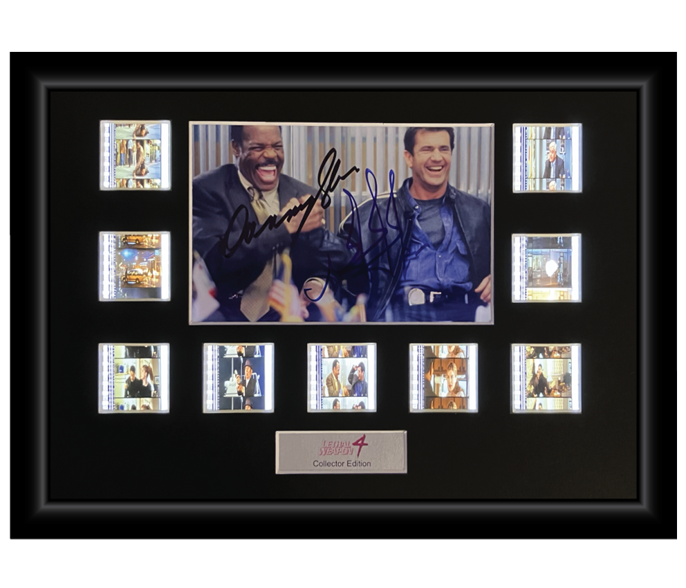 Lethal Weapon 4 | Autographed 9 Cell Display