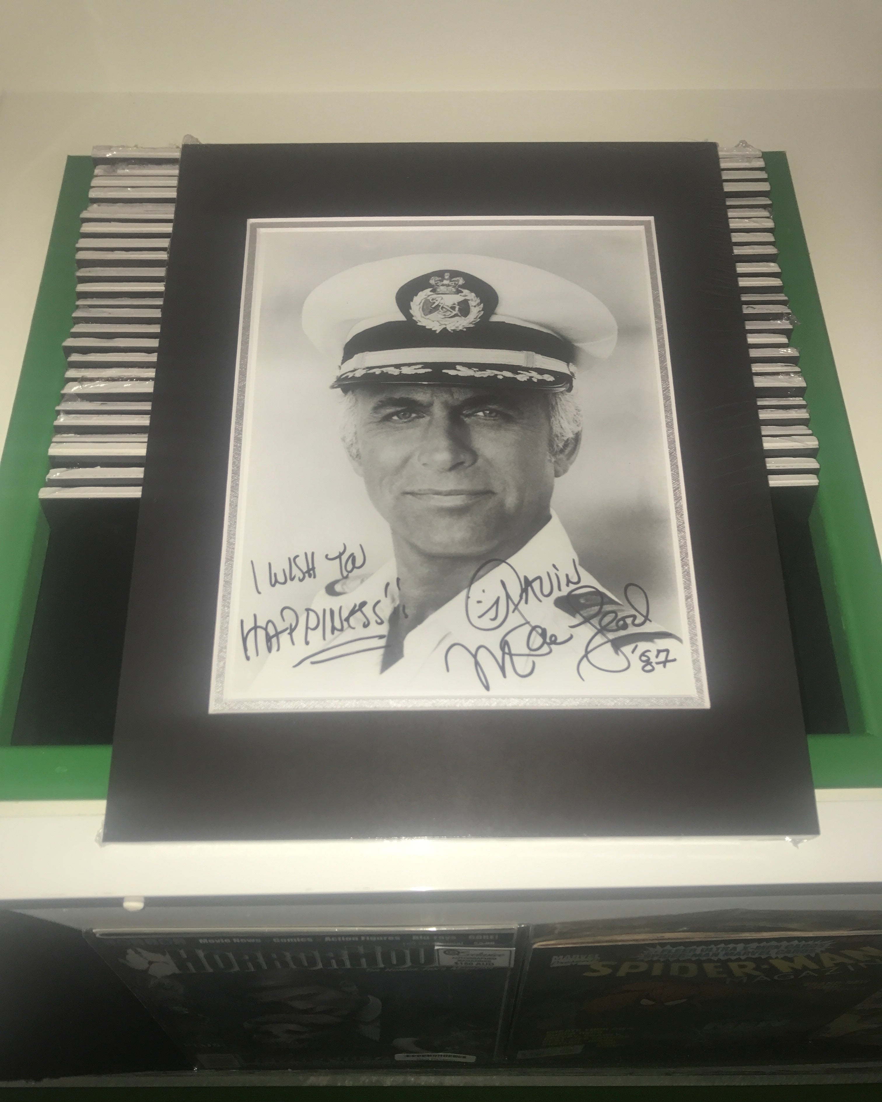 Gavin MacLeod Autograph | The Love Boat