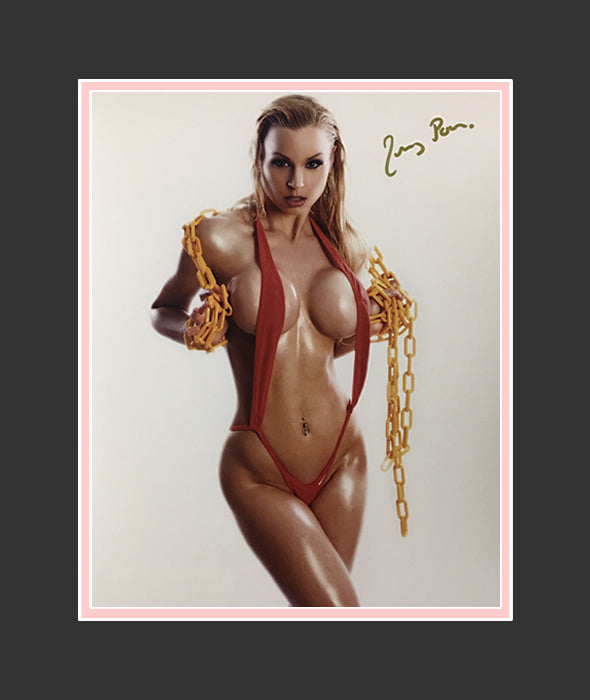 Jenny Poussin Autograph | Model | Actress | Pin-up Model