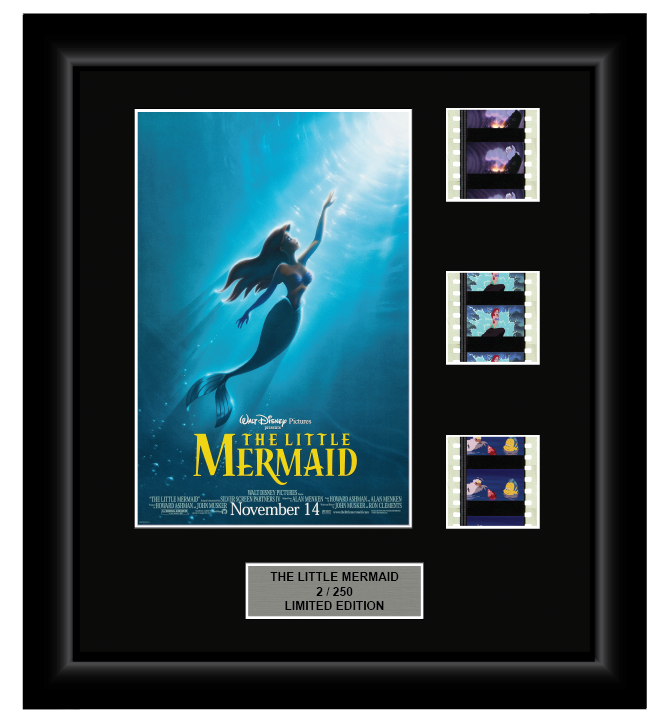 Little Mermaid (1989) - 3 Cell Display Film Display