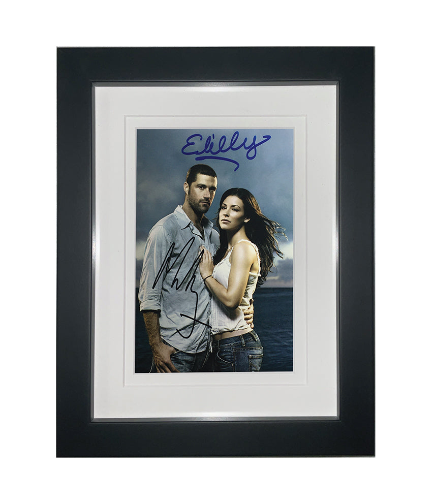 Lost Cast Autograph | Evangeline Lilly | Matthew Fox