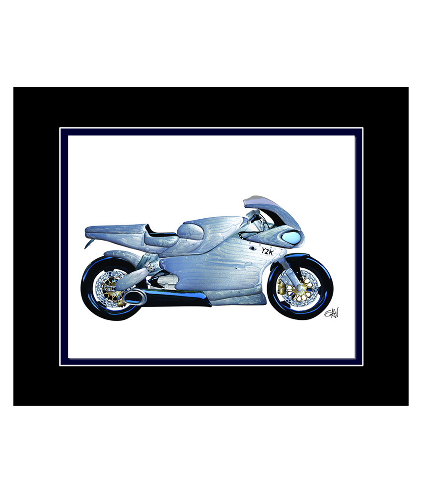 MTT Y2K Motorcycle | 8x10 Art Photo by Gav Barbey