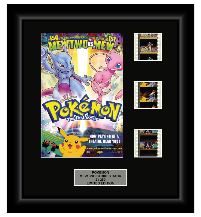 Pokemon: The First Movie Mewtwo Strikes Back (1998) - 3 Cell Display (Series 2)