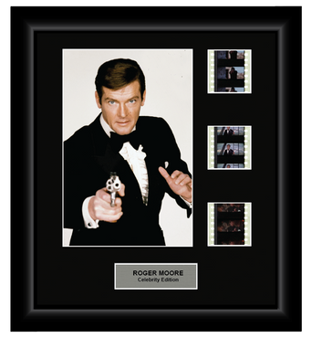 Roger Moore (James Bond) - 3 Cell Display