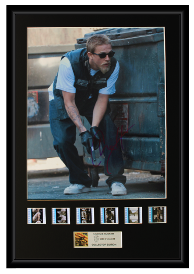 Charlie Hunnam - Sons of Anarchy Autographed Film Cell Display (1)