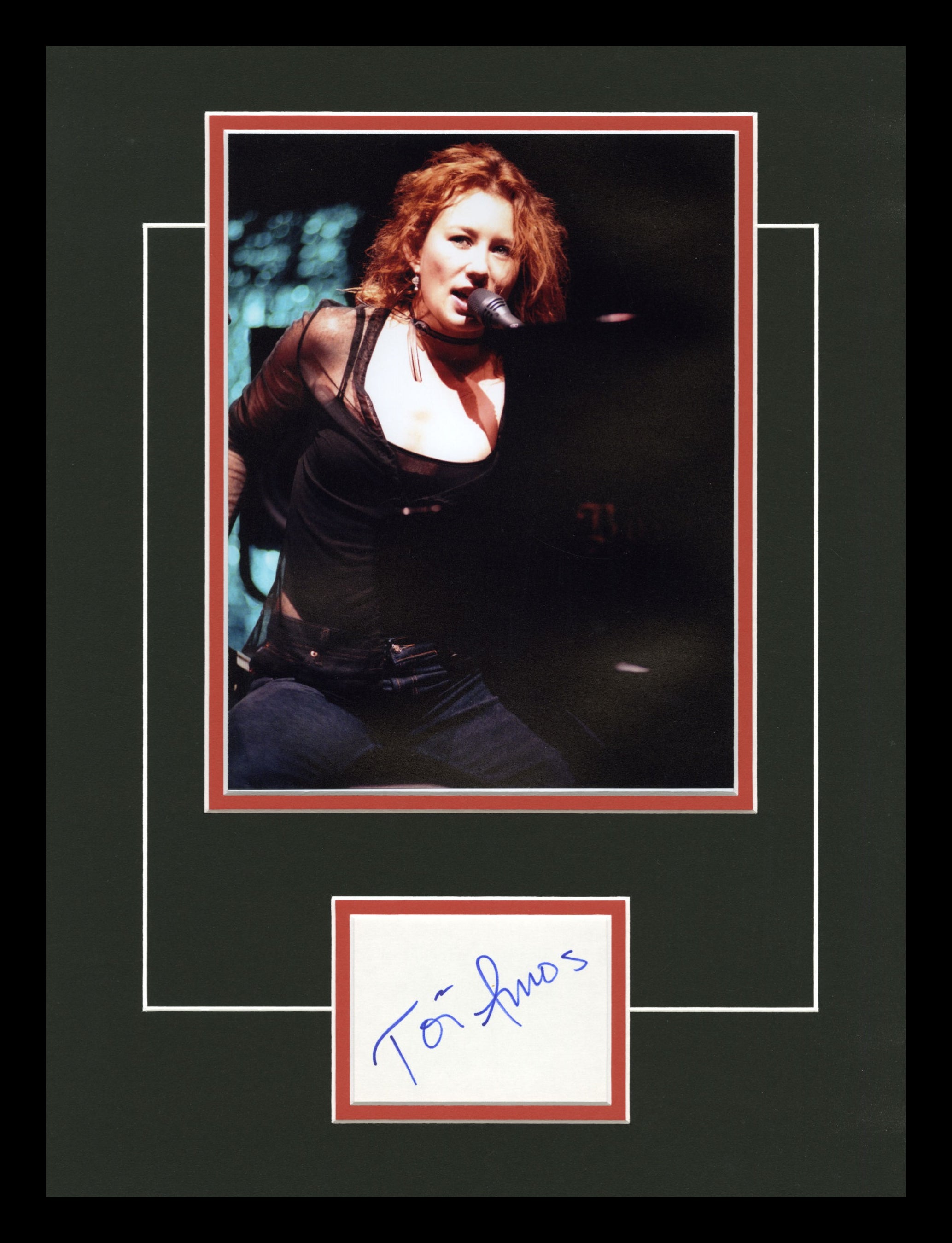 Tori Amos Autographed Display