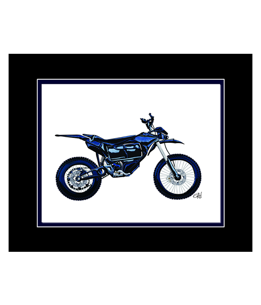 Zero Modern Motorcycle | 8x10 Art Photo by Gav Barbey