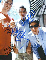 Beastie Boys Autographed CD Music Display