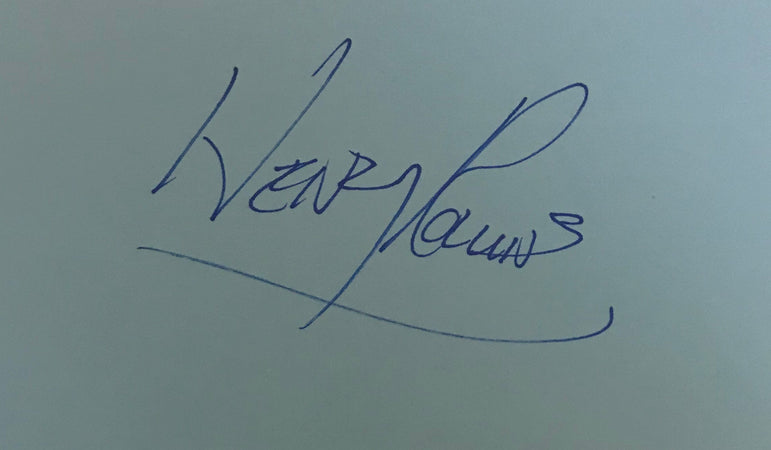 Henry Rollins - Punk Singer - TV Personality - Autographed Card