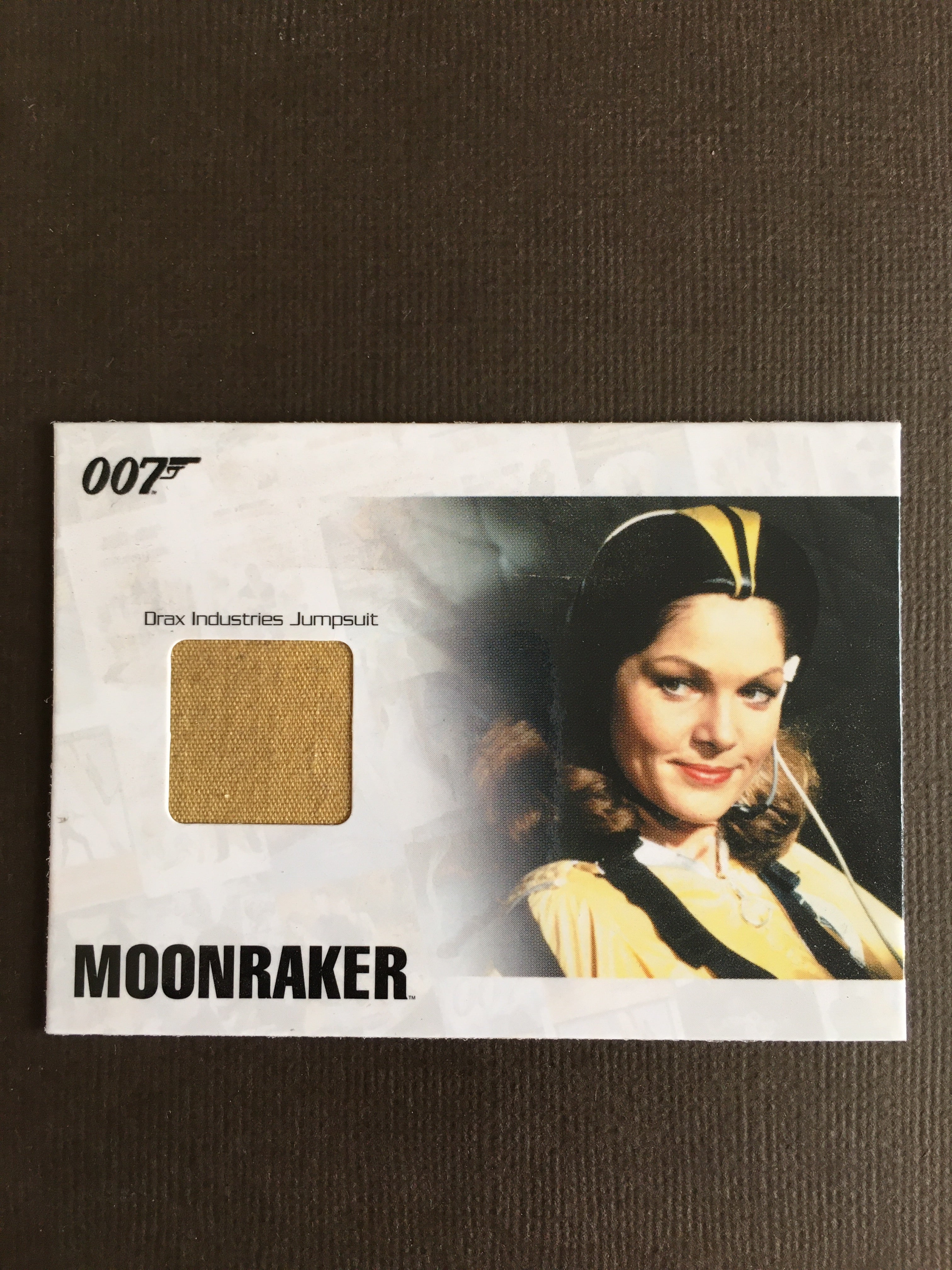 MOONRAKER COSTUME (JUMPSUIT) - Limited & Rare Trading Card