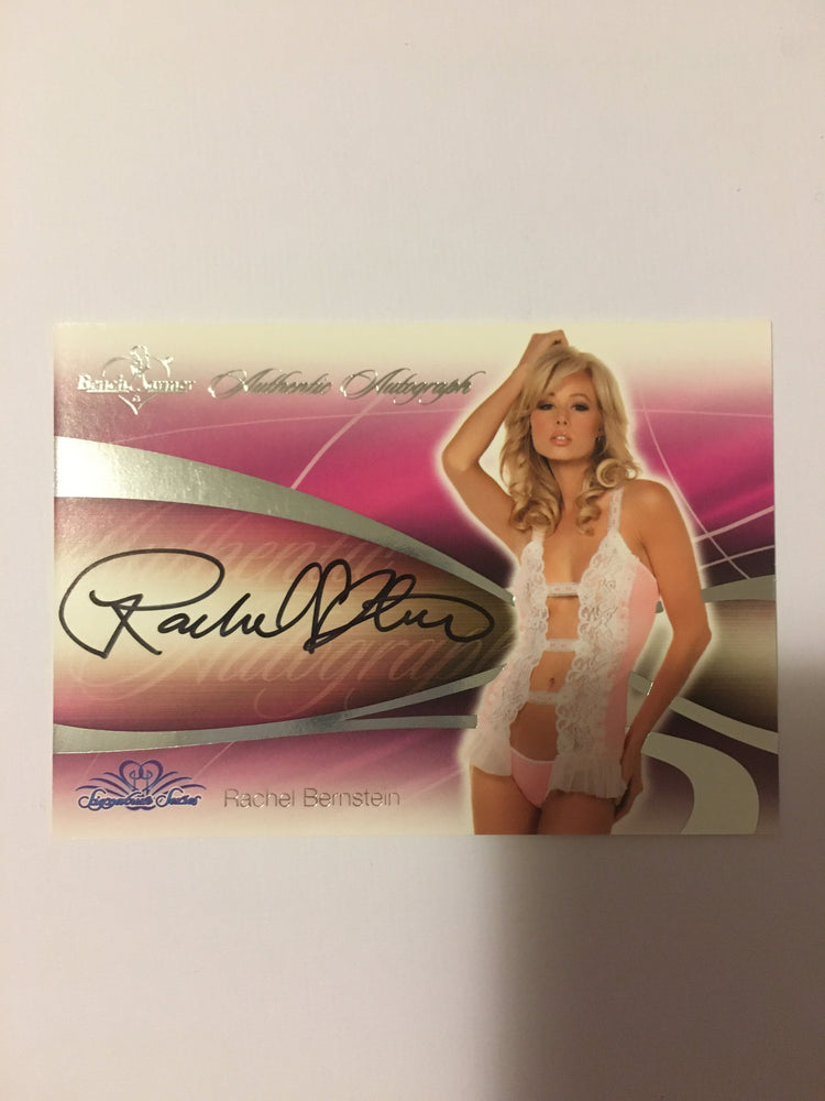 Rachel Bernstein - Autographed Benchwarmer Trading Card (2)