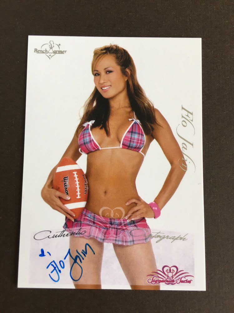 Flo Jalin - Autographed Benchwarmer Trading Card (1)