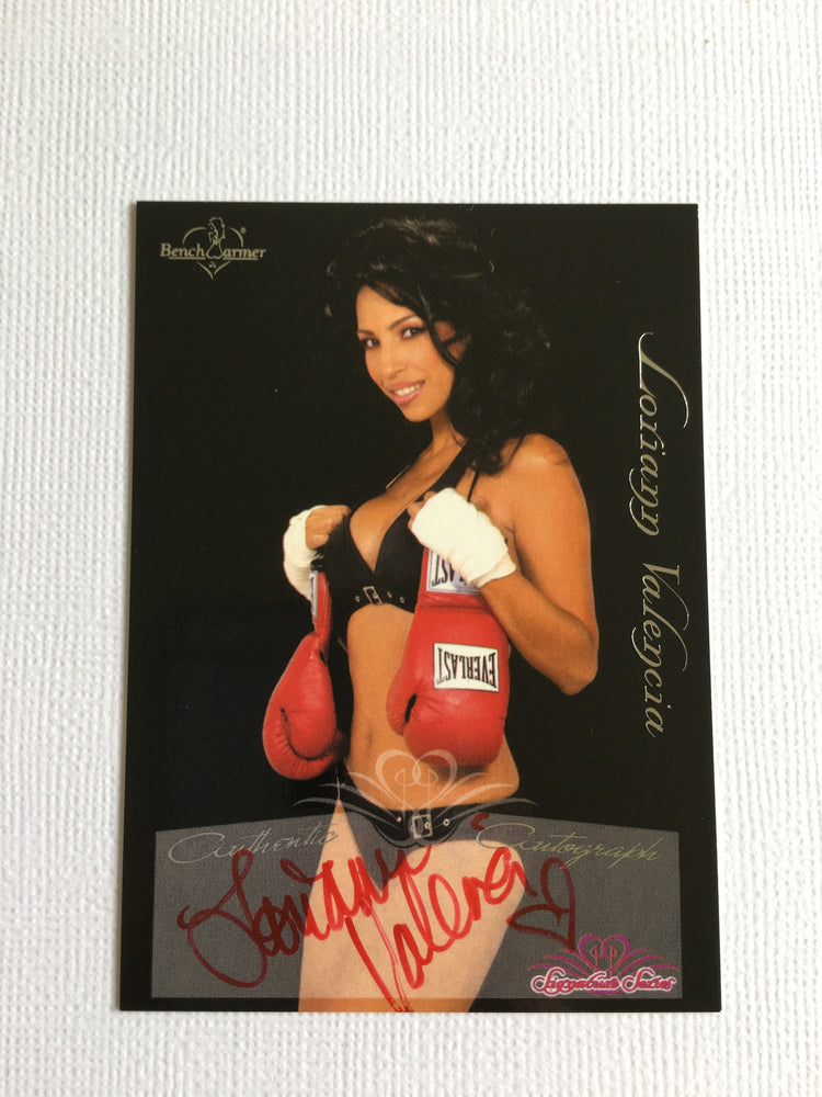 Loriann Valencia - Autographed Benchwarmer Trading Card (1)