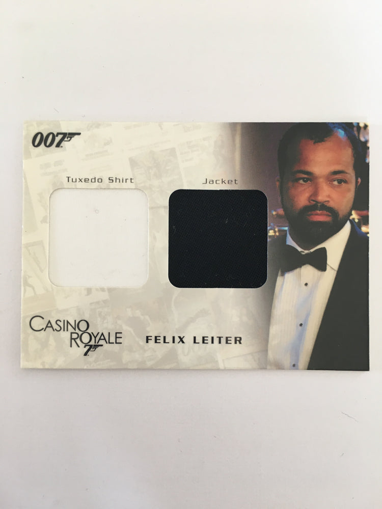 CASINO ROYALE COSTUME (FELIX LEITER) - Limited & Rare Trading Card