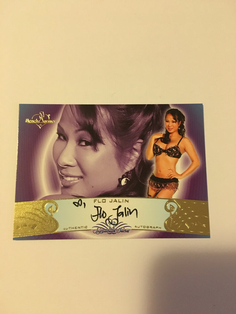 Flo Jalin - Autographed Benchwarmer Trading Card (4)