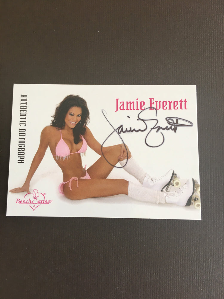 Jamie Everett - Autographed Benchwarmer Trading Card (1)